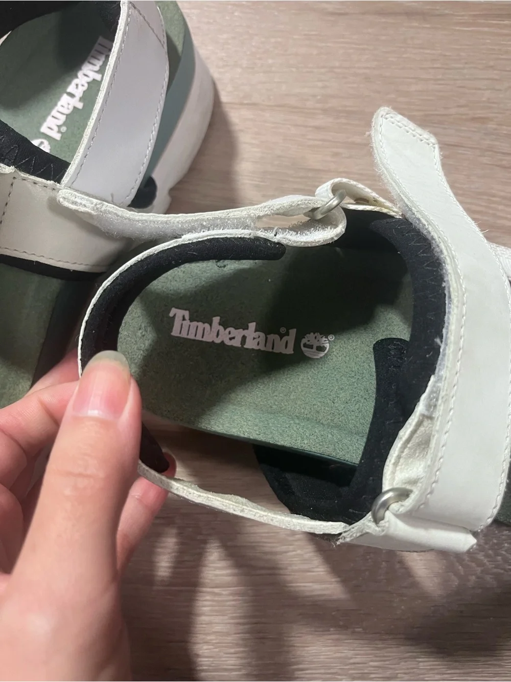 Timberland Santa Monica Sunrise Sporty Sandals Pastel Pink Green White Size 8.5